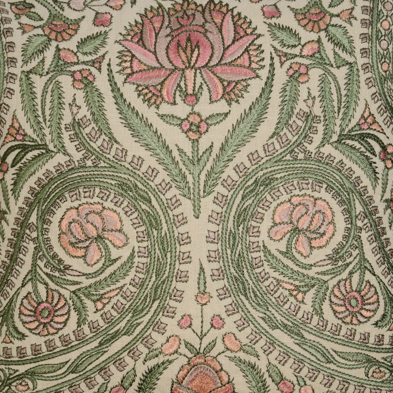 Housse de coussin MIRCEA ivoire et pastels