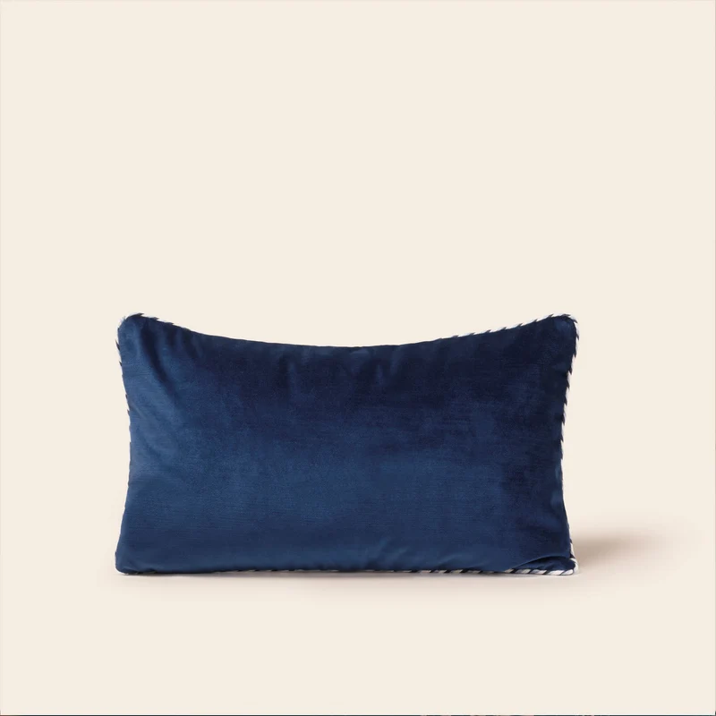 Housse de coussin DALILA bleu nuit