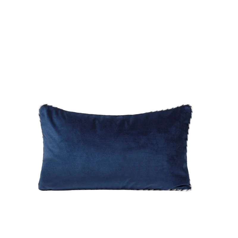 Housse de coussin DALILA bleu nuit