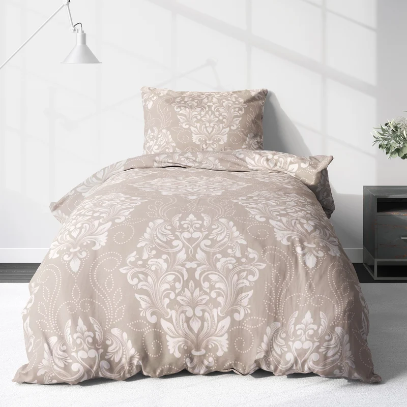 Biber Bettwäsche-Set Ornamente Sand