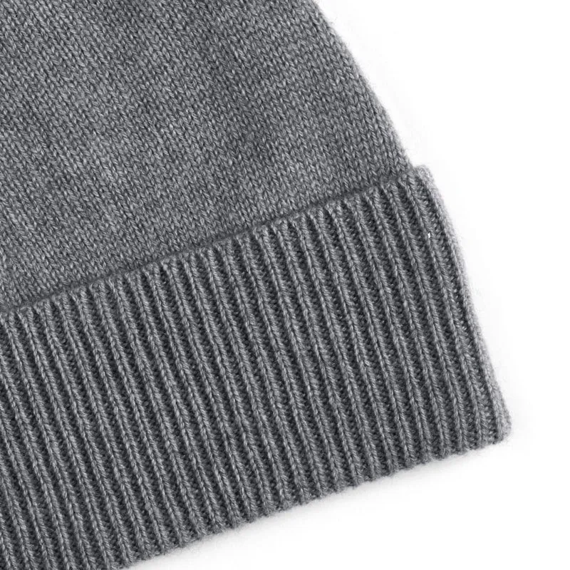 Bonnet cachemire - Gris