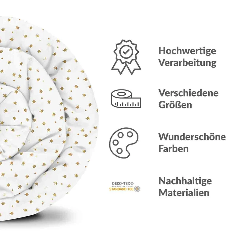 Therapiedecken Bettwäschen Set Sternenzauber