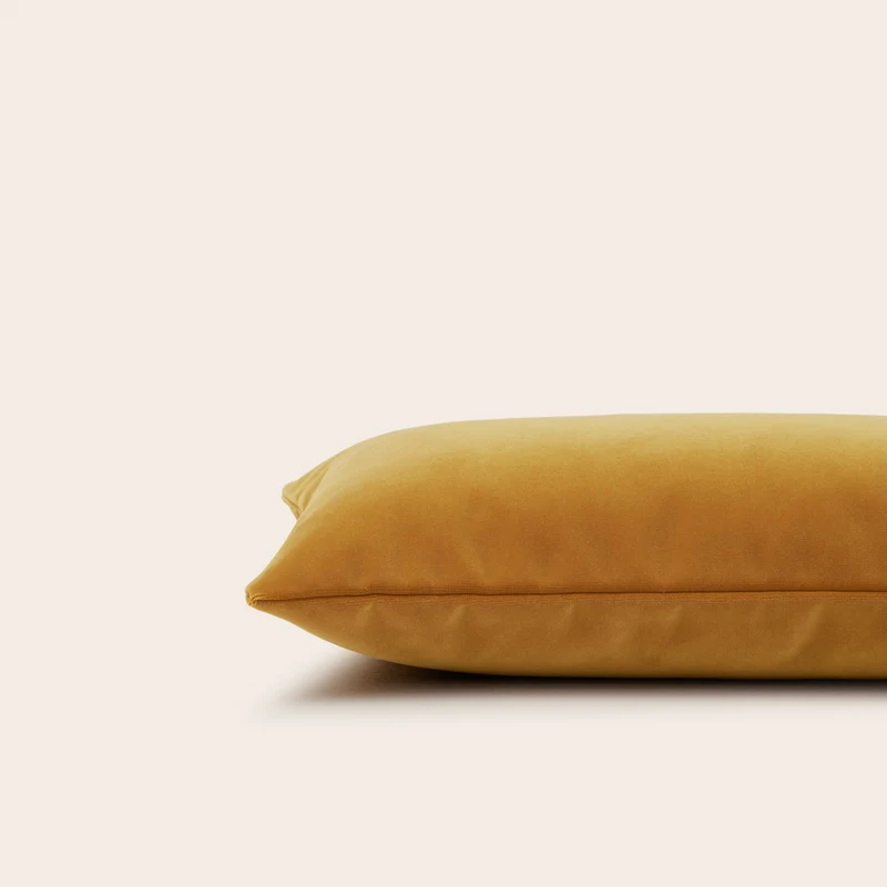 Housse de coussin MATIA ocre