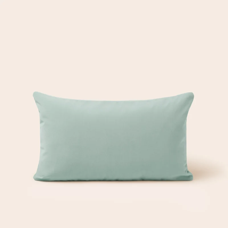 Housse de coussin MATIA vert de gris