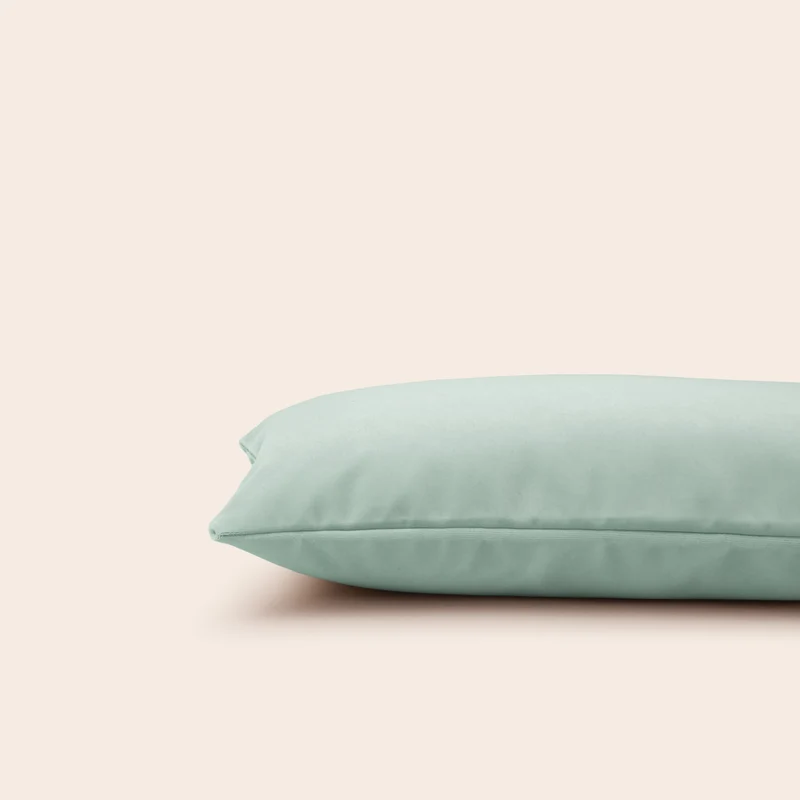 Housse de coussin MATIA vert de gris