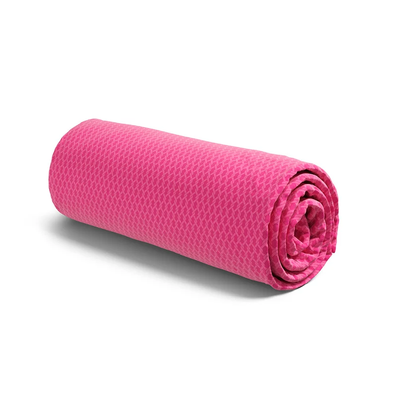 Drap-housse satin de coton - Garden Micro Fuchsia