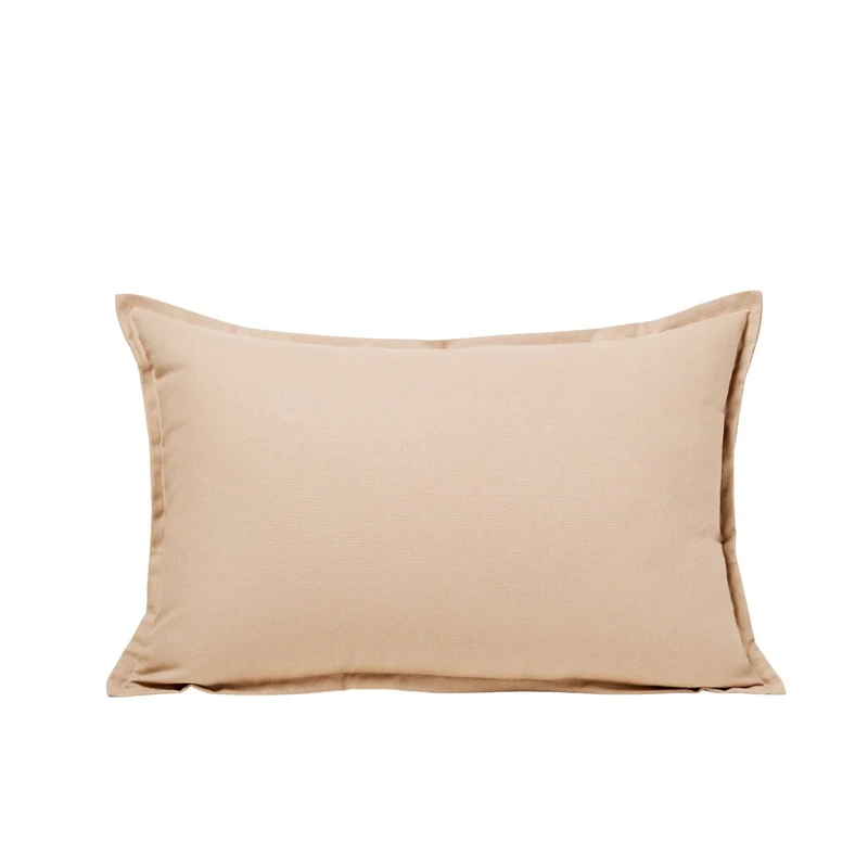 Housse de coussin LEOLINO beige minéral