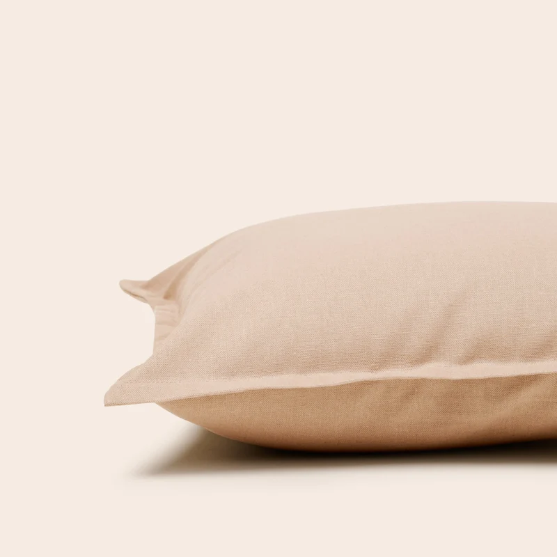Housse de coussin LEOLINO beige minéral