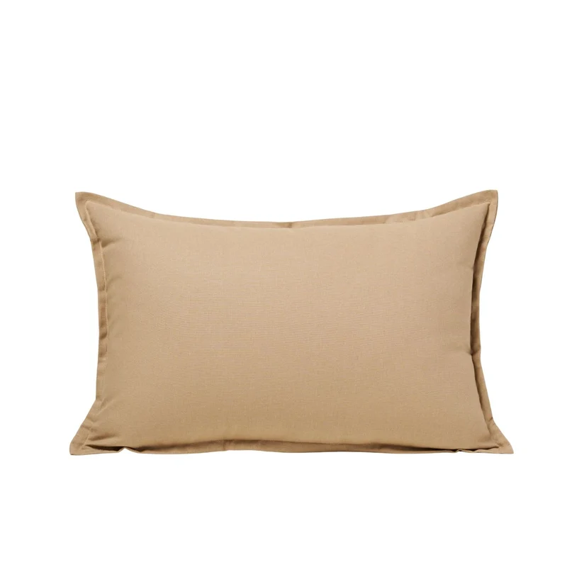 Housse de coussin LEOLINO sable chaud