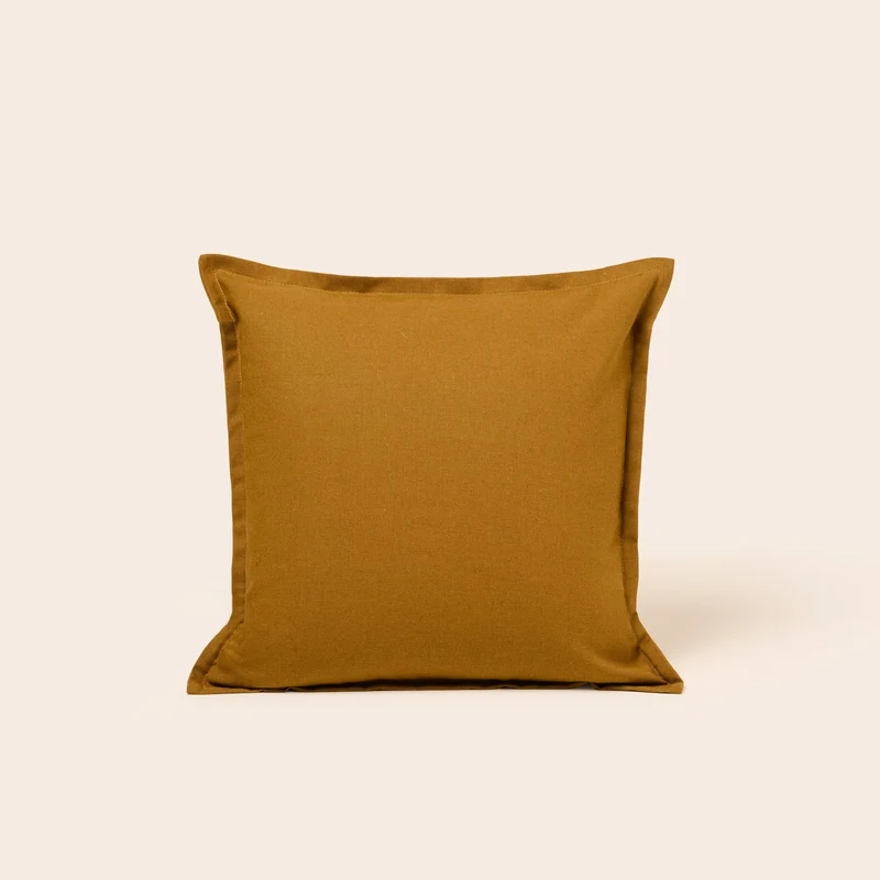 Housse de coussin LEOLINO curry