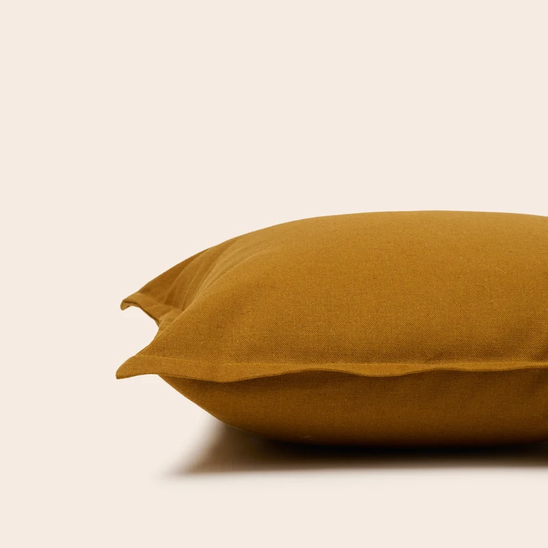 Housse de coussin LEOLINO curry