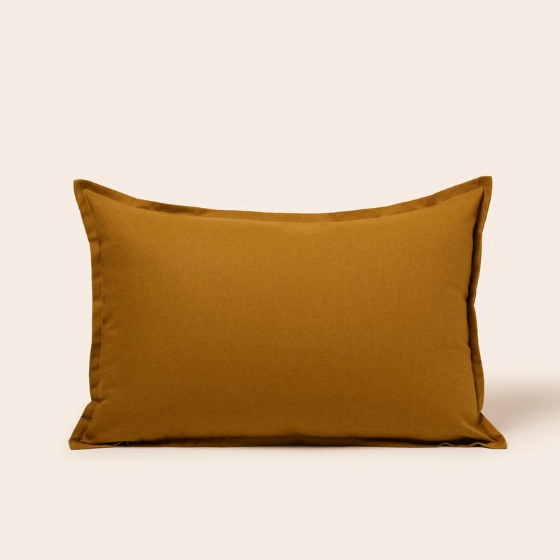 Housse de coussin LEOLINO curry