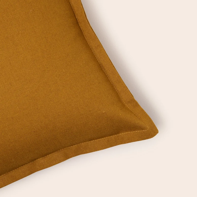 Housse de coussin LEOLINO curry