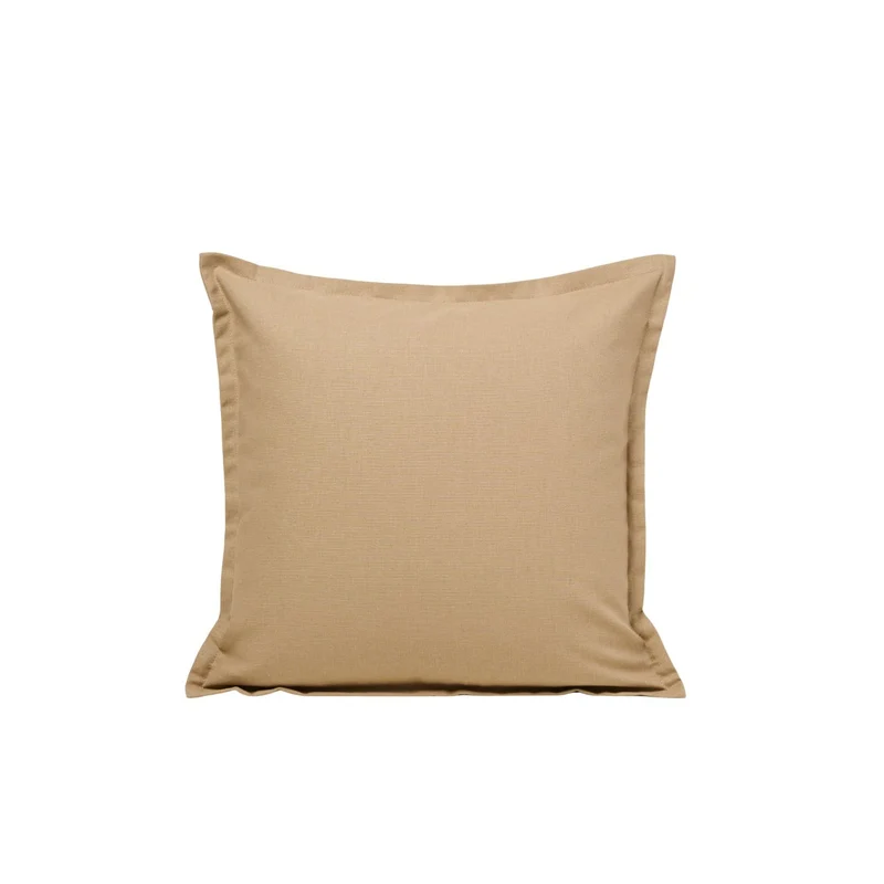 Housse de coussin LEOLINO sable chaud