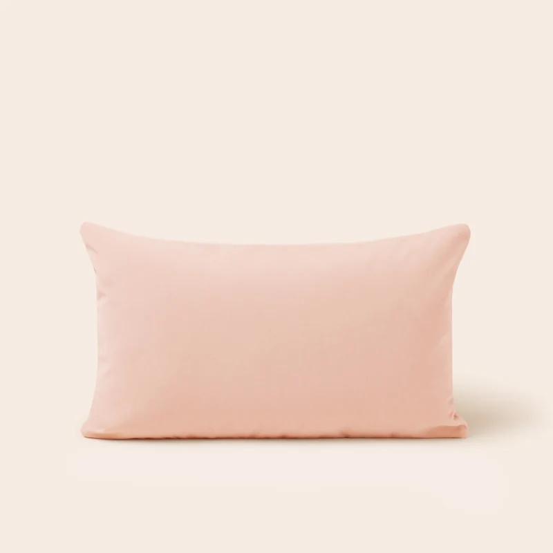 Housse de coussin MATIA rose pétale