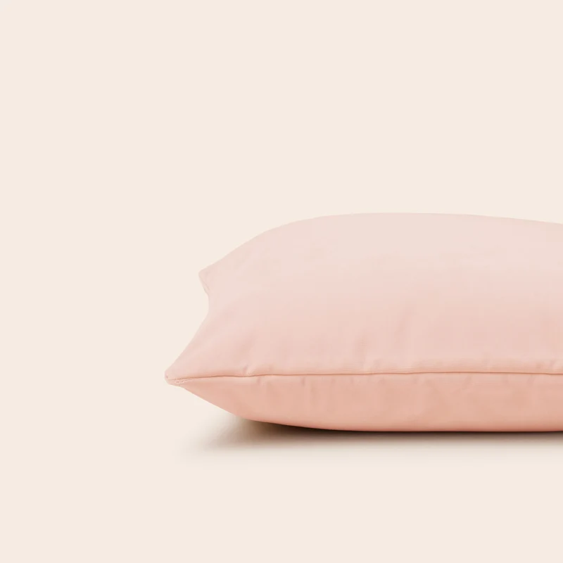 Housse de coussin MATIA rose pétale