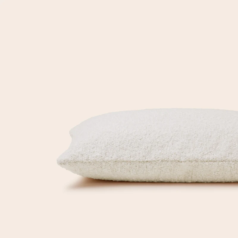 Housse de coussin LEONARD ivoire