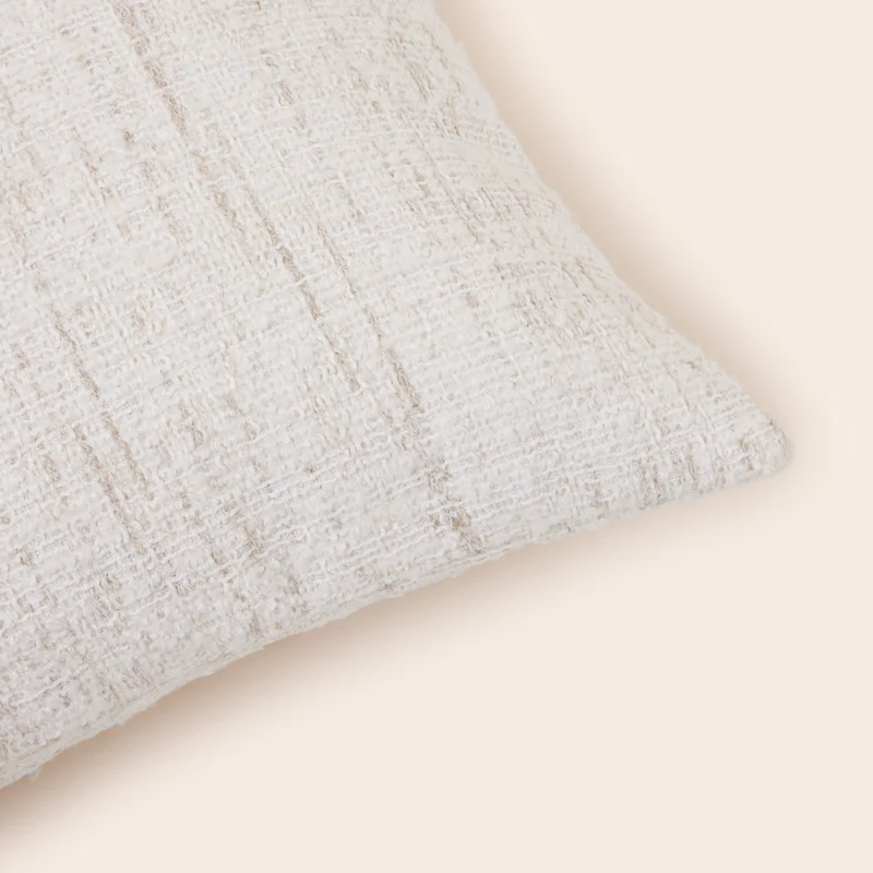 Housse de coussin MERYBELLE ivoire