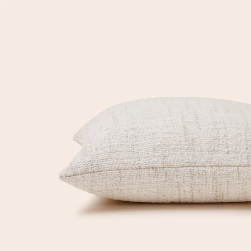 Housse de coussin MERYBELLE ivoire
