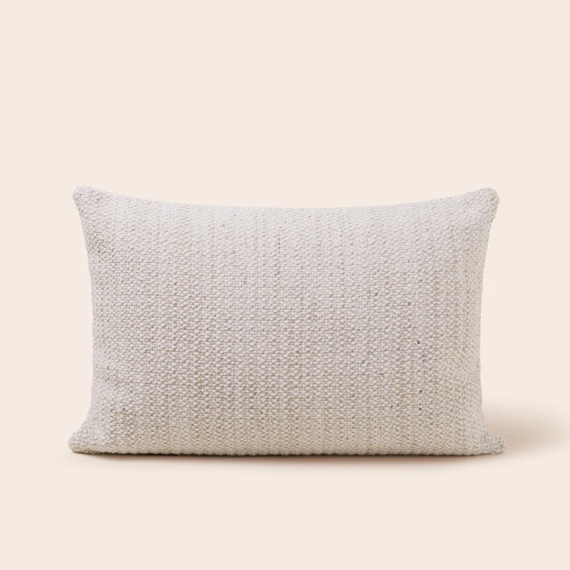 Housse de coussin LENIO ivoire