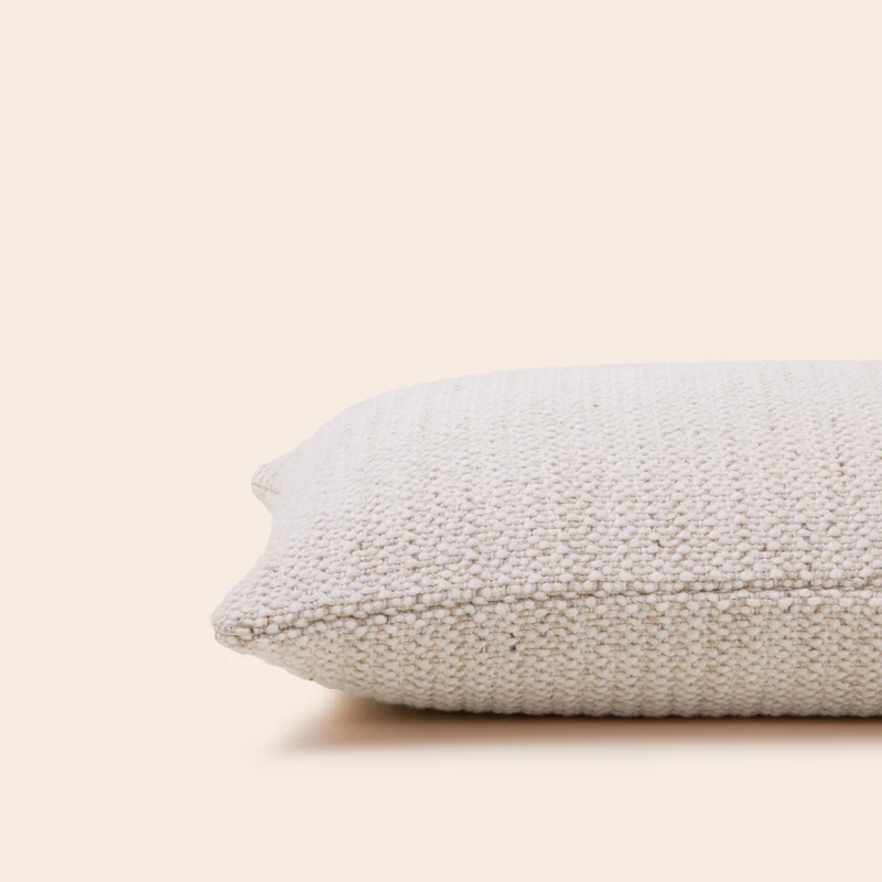 Housse de coussin LENIO ivoire