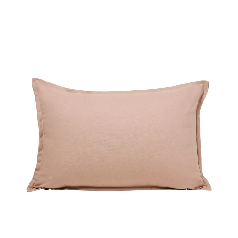 Housse de coussin LEOLINO rose des sables