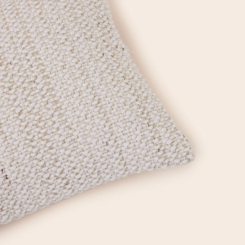Housse de coussin LENIO ivoire