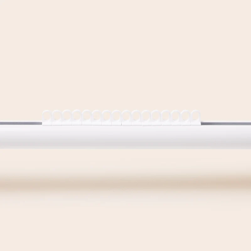 Kit tringle rail RAYIA blanc mat
