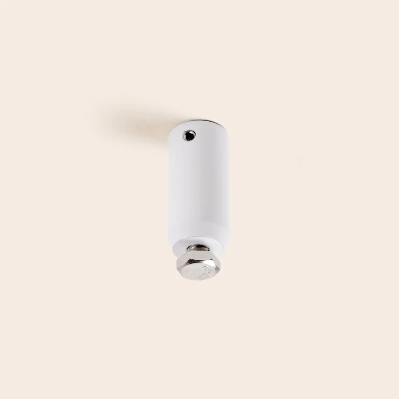 Support plafond déporté RAYIA blanc mat