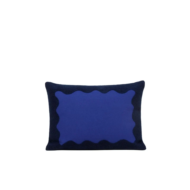 Housse de coussin NAMATA bleu outremer