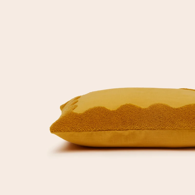 Housse de coussin NAMATA ocre
