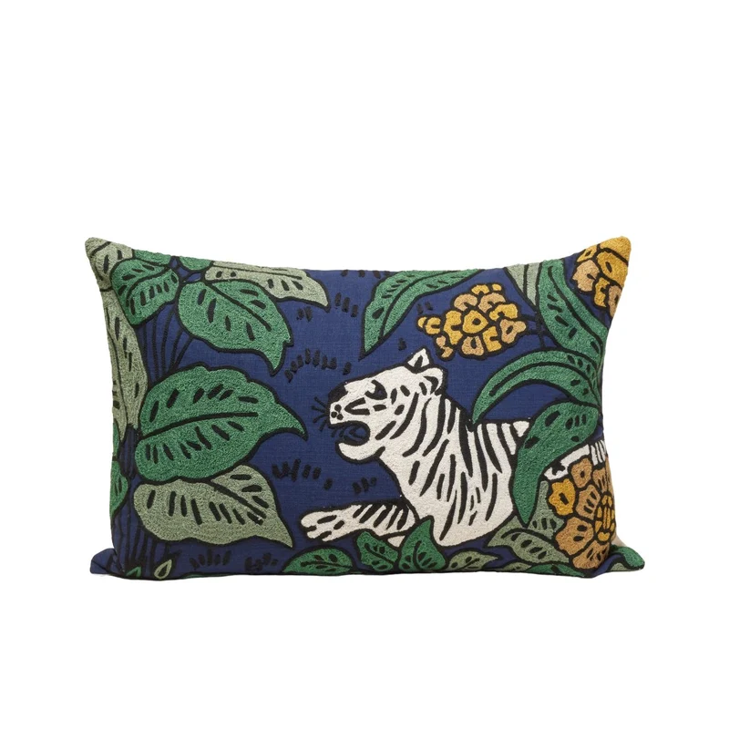 Housse de coussin TIGRIS encre