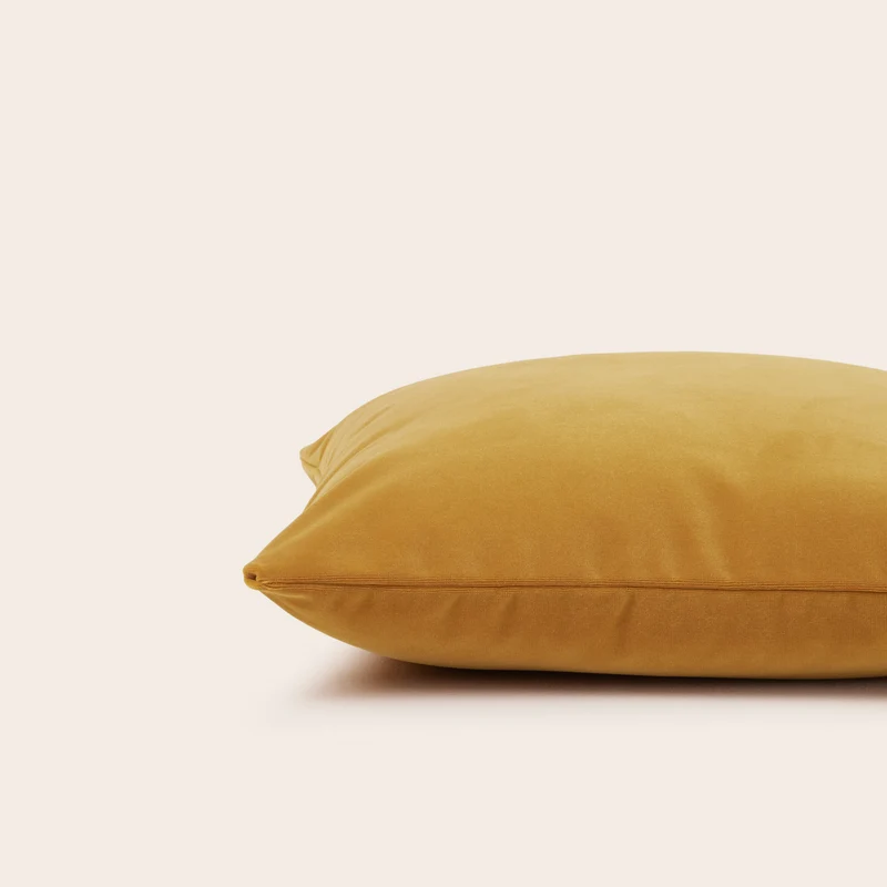 Housse de coussin MATIA ocre