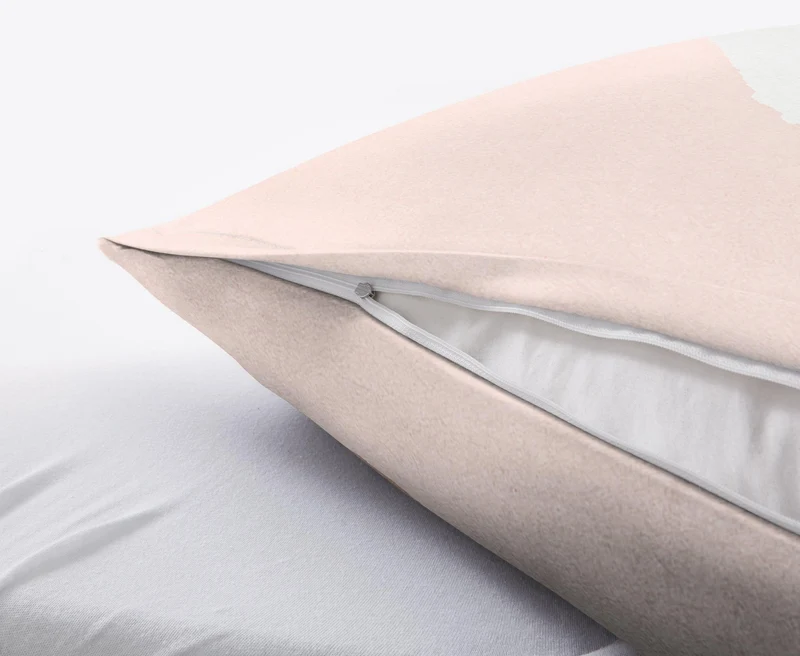 Bettwäsche Satin NESRIN Old Rose 155 x 220 cm und 80 x 80 cm