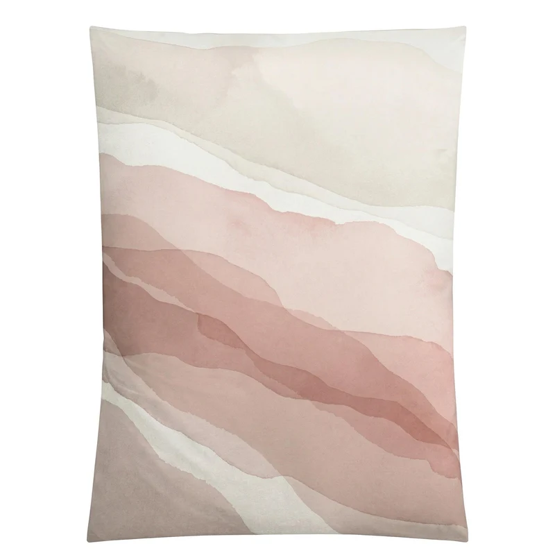 Bettwäsche Satin NESRIN Old Rose 155 x 220 cm und 80 x 80 cm