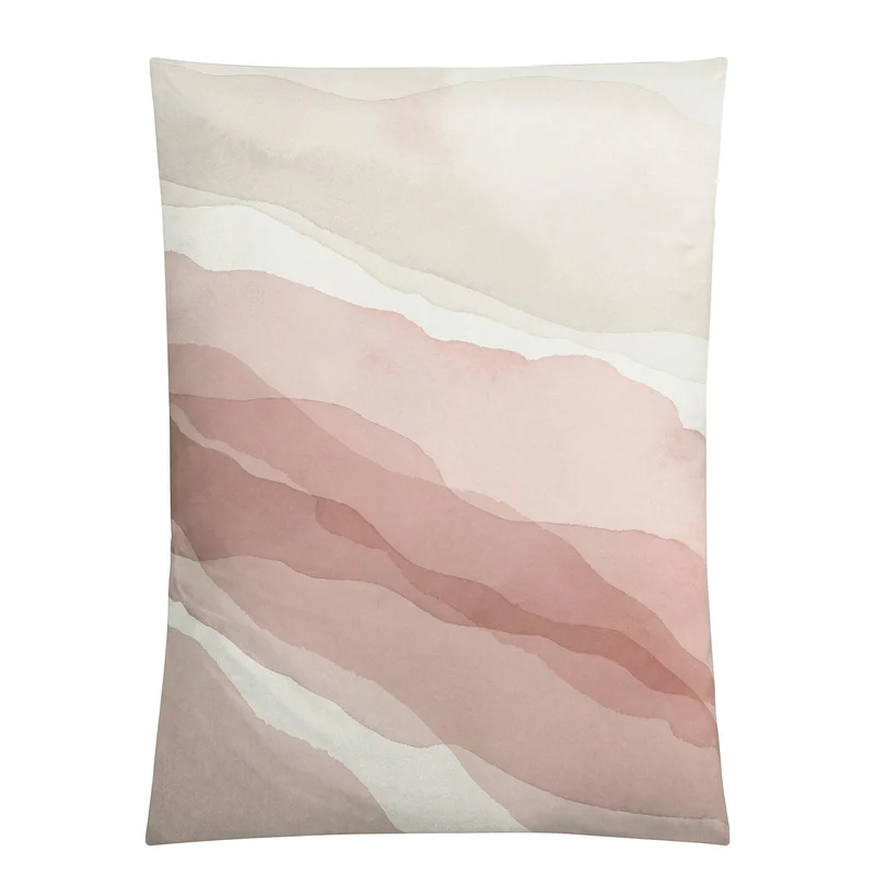 Bettwäsche Satin NESRIN Old Rose 135 x 200 cm und 80 x 80 cm