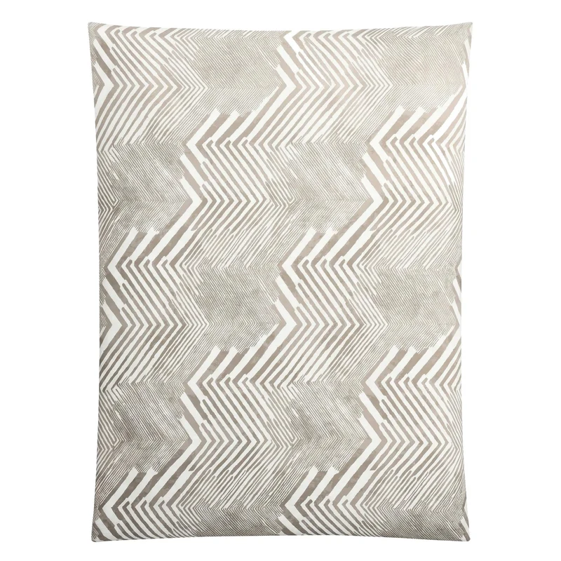Bettwäsche Satin MACRA Macadamia 155 x 220 cm und 80 x 80 cm