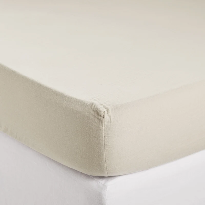 Drap Housse LOU ficelle