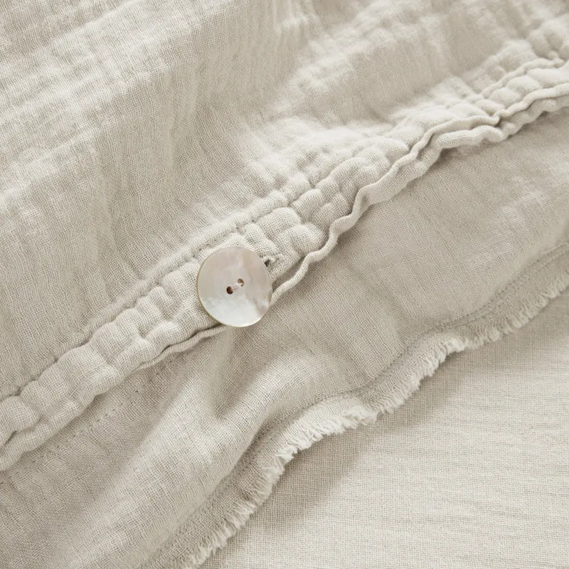 Housse de couette LOU ficelle
