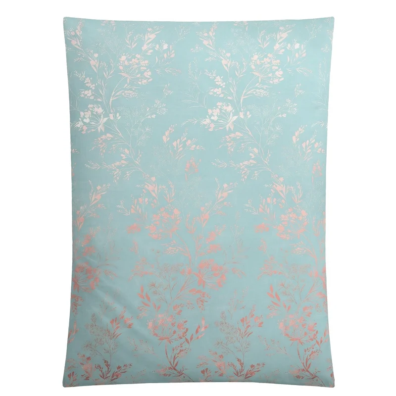Bettwäsche Satin KATE Krokusblau 155 x 220 cm und 80 x 80 cm