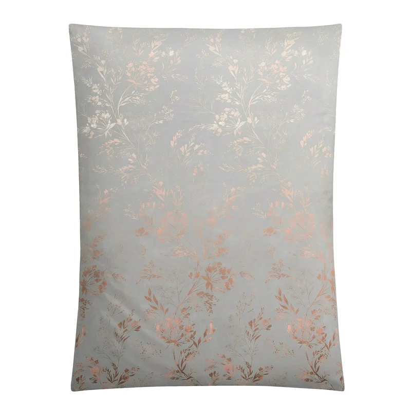 Bettwäsche Satin KATE Silbergrau 155 x 220 cm und 80 x 80 cm