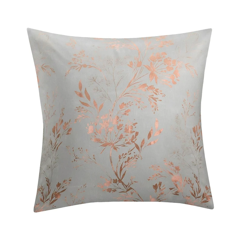 Bettwäsche Satin KATE Silbergrau 155 x 220 cm und 80 x 80 cm