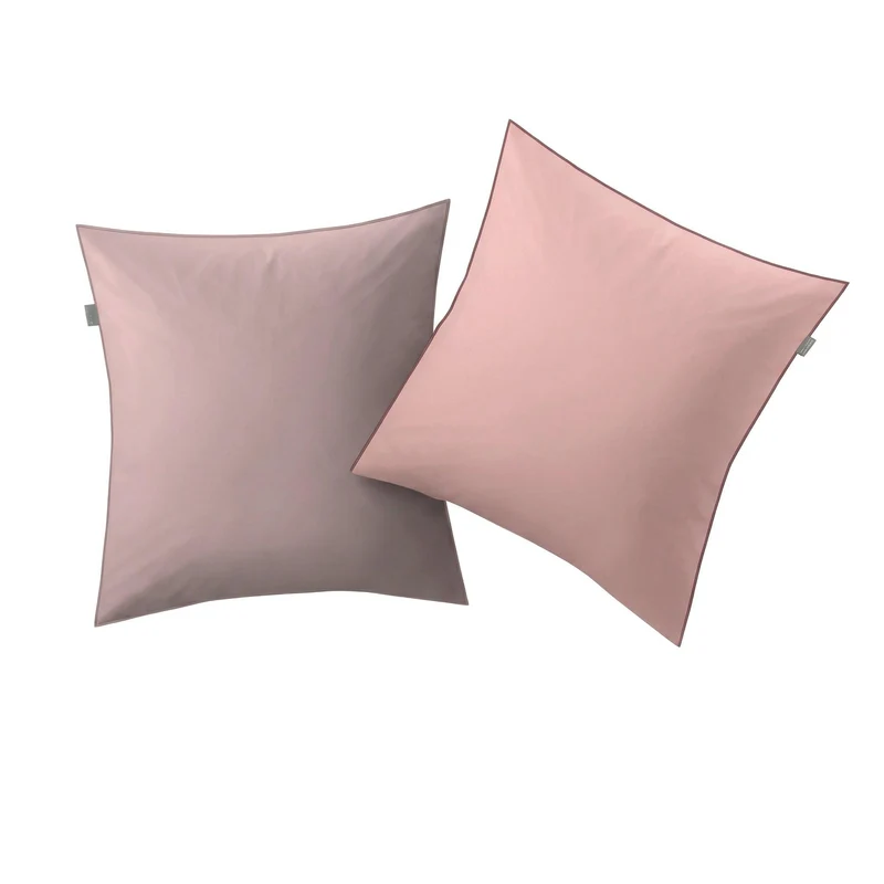 Bettwäsche Satin LINDA Old Rose 135 x 200 cm und 80 x 80 cm