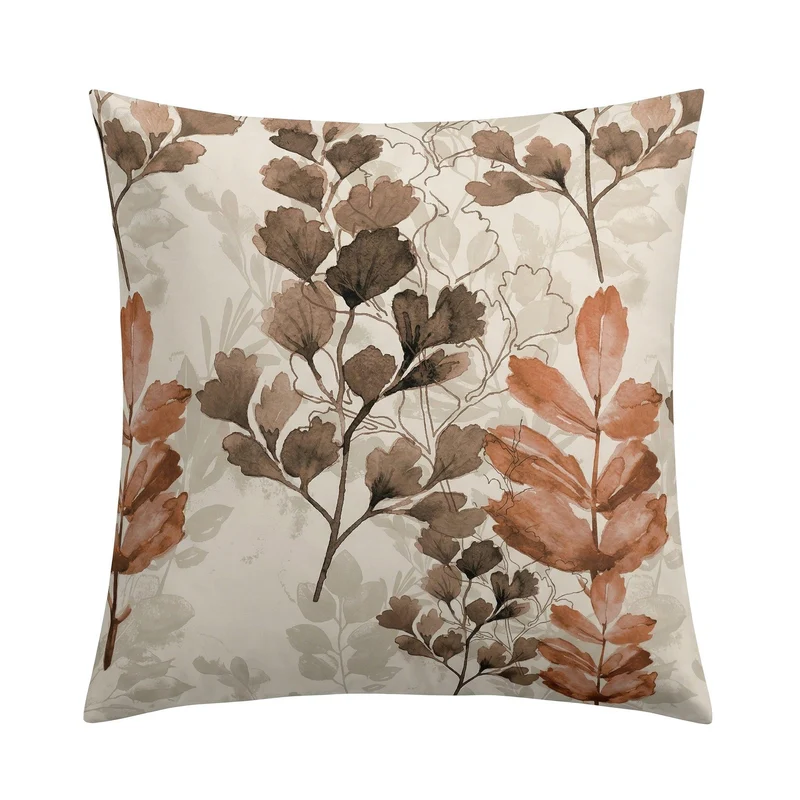 Bettwäsche Satin GRANA Macadamia 155 x 220 cm und 80 x 80 cm