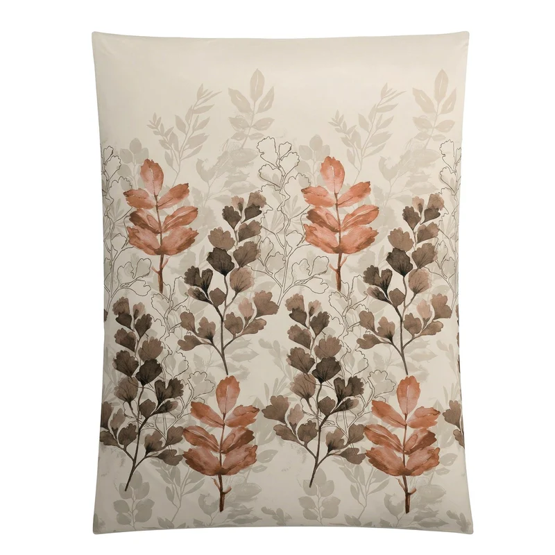 Bettwäsche Satin GRANA Macadamia 135 x 200 cm und 80 x 80 cm