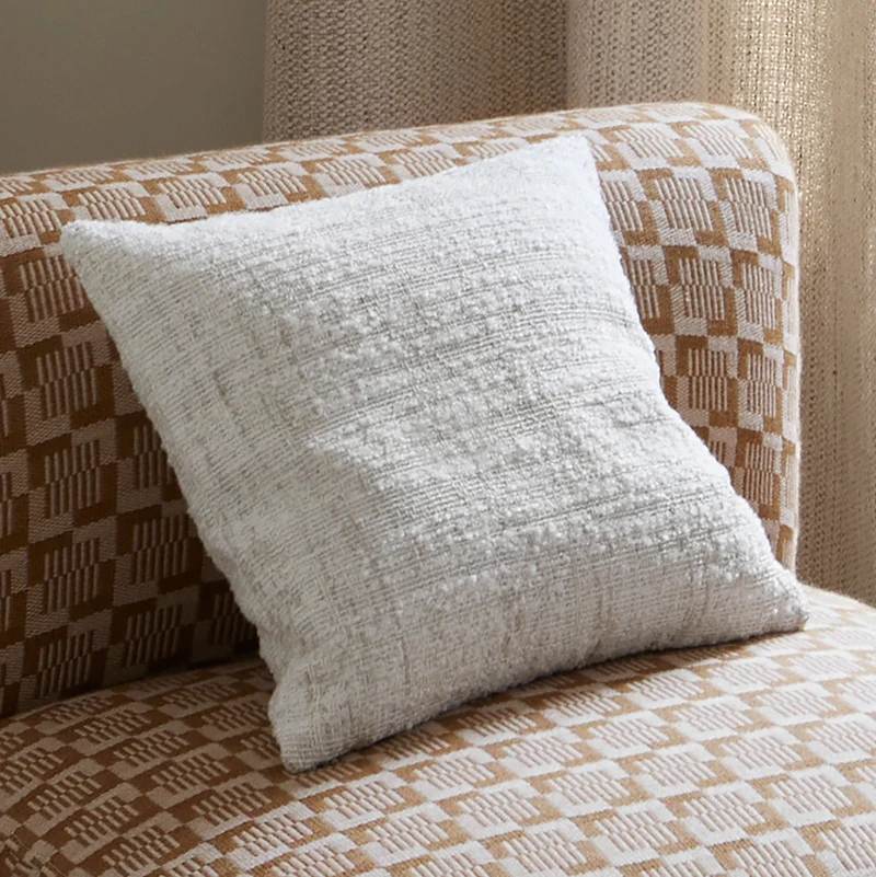 Housse de coussin MERYBELLE ivoire
