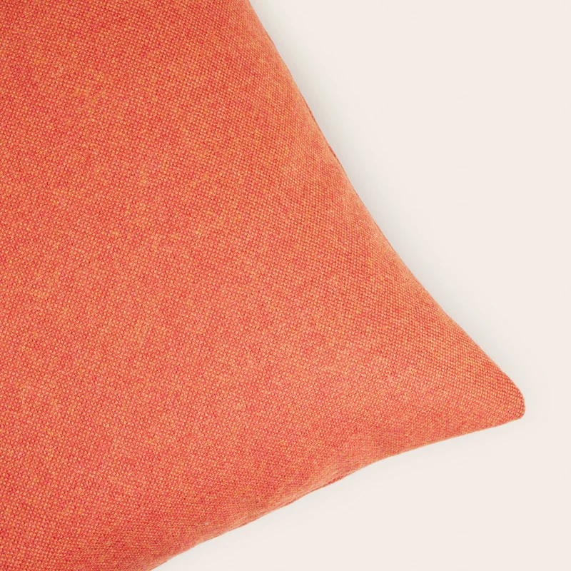 Housse de coussin MARCELO orange brûlée