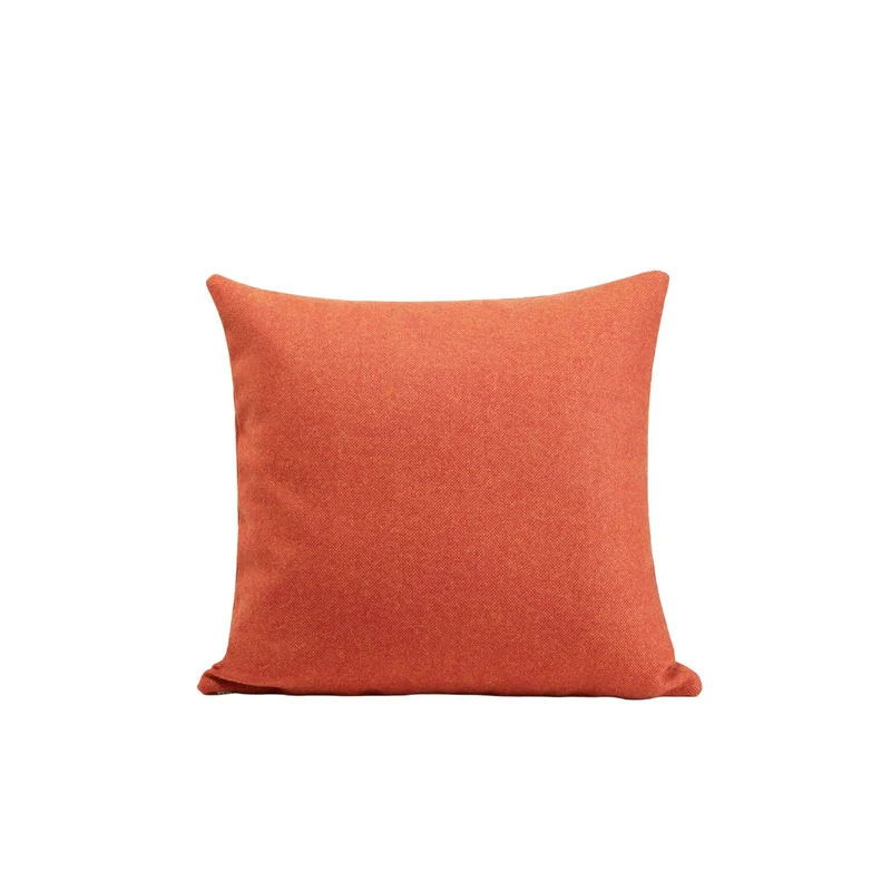 Housse de coussin MARCELO orange brûlée