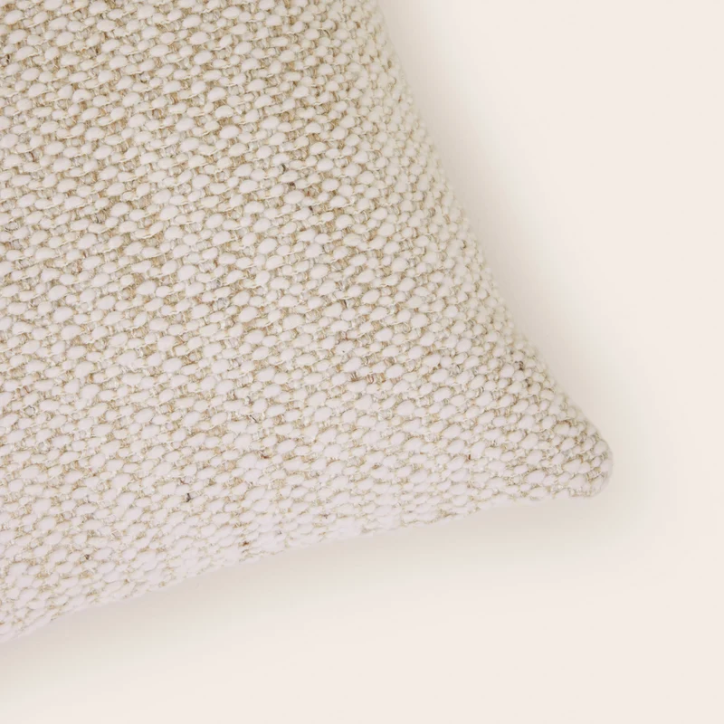 Housse de coussin LENIO ivoire