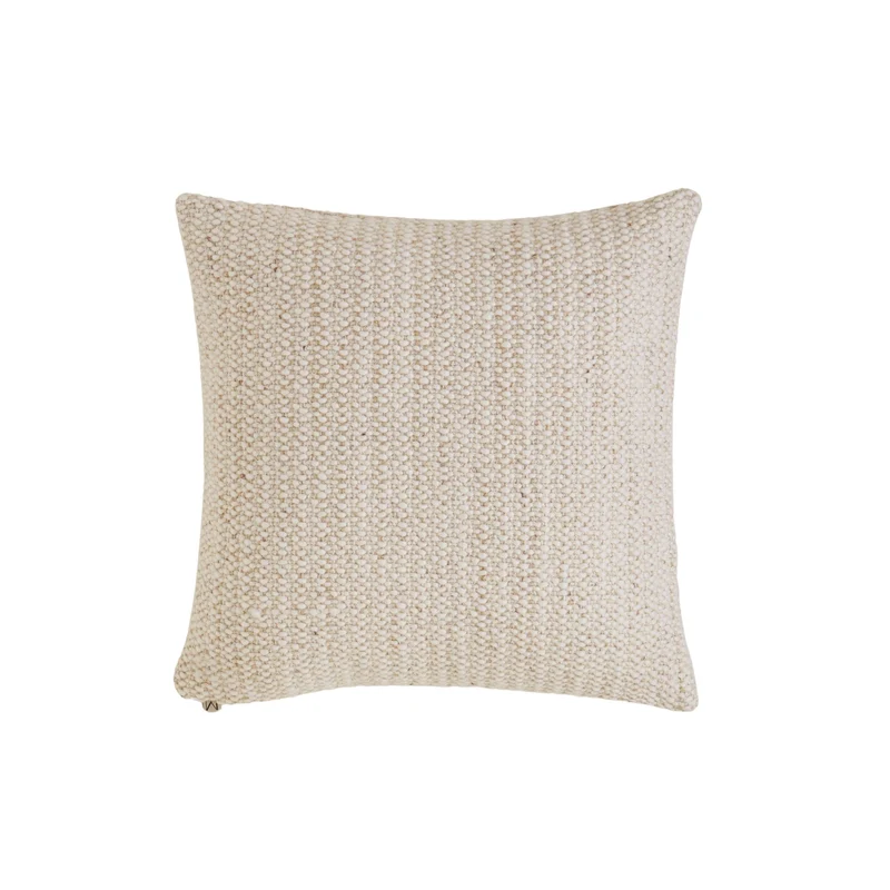 Housse de coussin LENIO ivoire